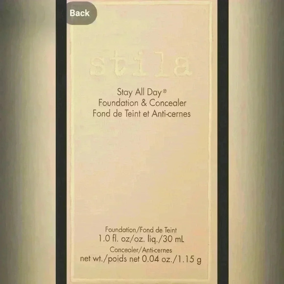 Stila Stay All Day FOUNDATION 1 oz & CONCEALER .04OZ in #10 GOLDEN - Picture 6 of 6